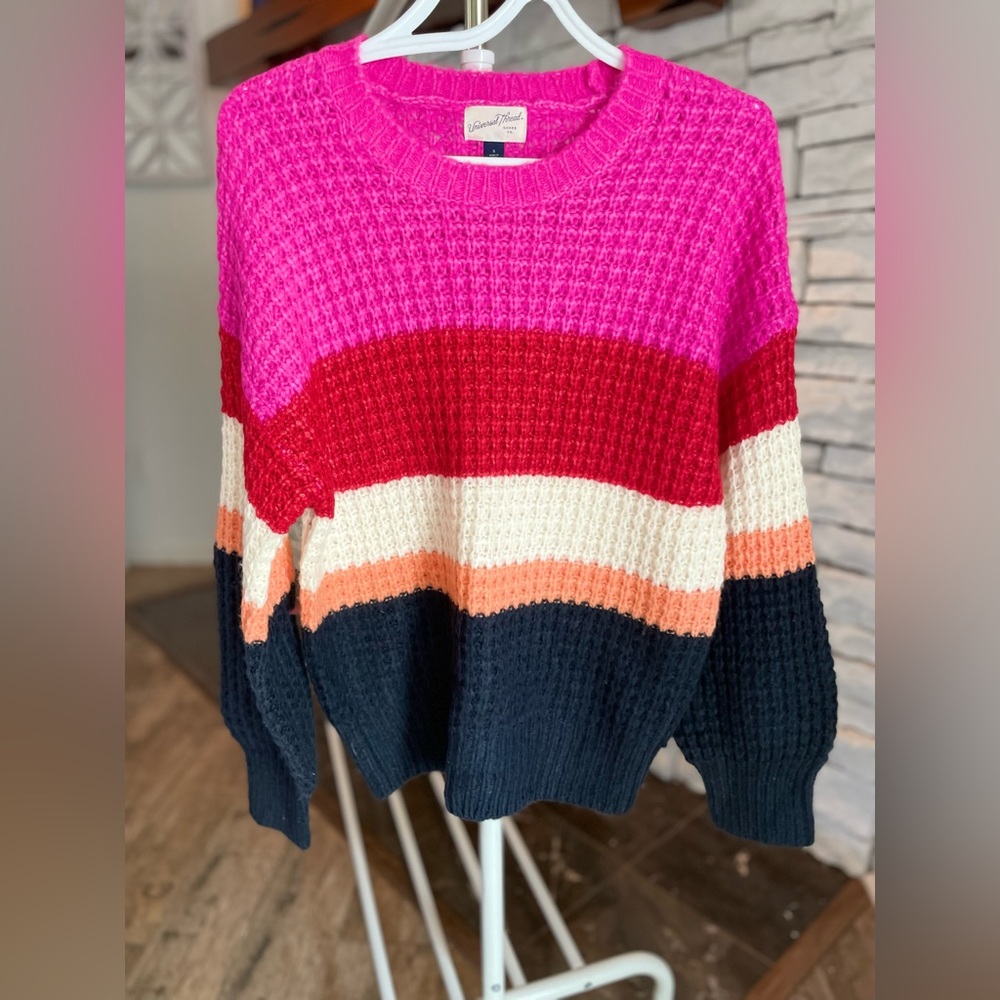 Universal Thread color block sweater